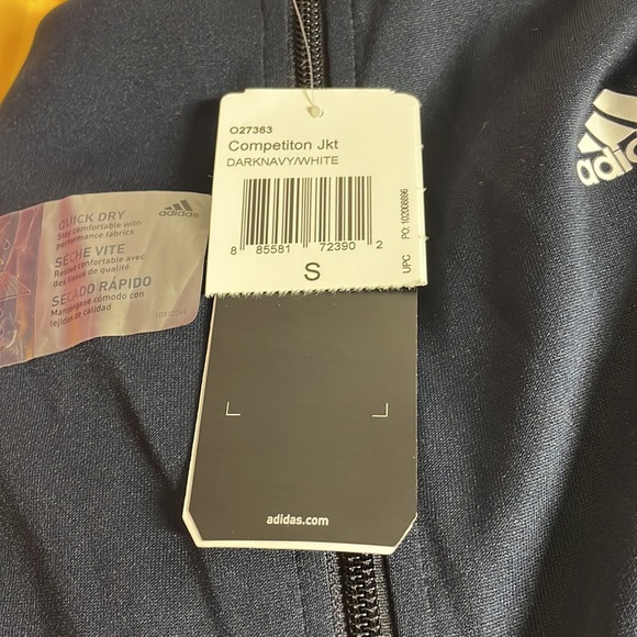Adidas zippered hoodie competition jacket - Picture 11 of 13